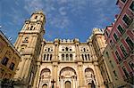 Cathédrale, Malaga, Andalousie, Espagne, Europe