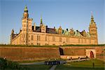 Château de Kronborg, patrimoine mondial de l'UNESCO, Elseneur (Helsingor), North Zealand, Danemark, Scandinavie, Europe