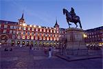 Plaza Mayor, Madrid, Espagne, Europe