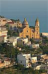 San Gennaro church, Praiano, Amalfi coast, UNESCO World Heritage Site, Campania, Italy, Europe