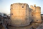 Le château, Otranto, Lecce province, Pouilles, Italie, Europe