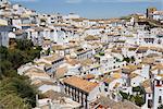 Setenil de las Bodegas, un des villages blancs, Malaga province, Andalousie, Espagne, Europe