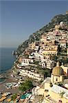 Positano, Amalfi coast, UNESCO World Heritage Site, Campania, Italy, Europe