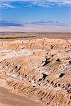 Valle de la Luna (vallée de la lune), désert d'Atacama, Norte Grande, Chili, Amérique du Sud