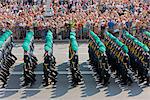 Parade annuelle de la fête de l'indépendance le long de la rue Khreshchatyk et Maidan Nezalezhnosti (place de l'indépendance), Kiev, Ukraine, Europe