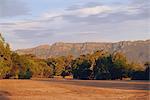 Gamme difficile monter dans le nord de la région des Grampians, le populaire Parc national, Victoria, Australie