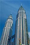 Petronas Towers, the world's second tallest building, Kuala Lumpur, Malaysia, Southeast Asia, Asia