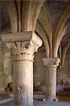 Abbaye du Thoronet, Var, Provence, 1160 - 1190. The Chapter House.