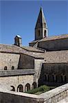 Abbaye du Thoronet, Var, Provence, 1160 - 1190. The cloister.