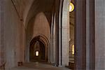 Abbaye du Thoronet, Var, Provence, 1160 - 1190. Church aisle.
