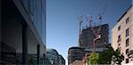 Broadgate Tower under construction, Spitalfields, London. Architect: SOM Architects.