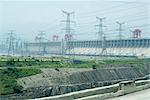 Trois-Gorges (Sanxia) barrage de la rivière Yangtze, en Chine
