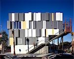 MODAA, Culver City, California Architecture as Art facade with stairs. SPF Architects - Zoltan Pali
