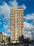 Apartment block - high rise housing. Architect: Cole Thompson Anders. Engineer: WSP Consulting Engineers.