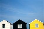 Beach huts, Suffolk, UK