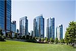 Condo towers in vancouver