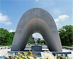 Hiroshima Peace Memorial Park in Japan
