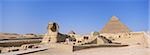 Grand Sphinx de Gizeh et les pyramides d'Egypte