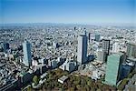 Vue de la ville de Kyoichi à Tokyo, Japon