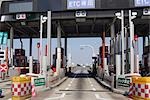 Tollgate in Osaka Prefecture, Japan