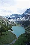 Fluss von kanadischen Rockies