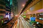 Elevated highway in shanghai