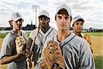 Portrait of a baseball team