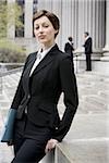 Portrait of a female lawyer smiling