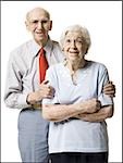 Elderly couple