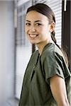 Portrait of a nurse with arms crossed smiling