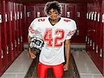 High School football player.