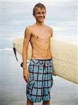 Boy at the beach.