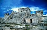 MAYA RUINES DE TULUM, MEXIQUE YUCATAN