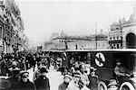 1917 PETROGRAD REVOLUTIONIST ST. PETER & PAUL RUSSIAN REVOLUTION RED CROSS AMBULANCES FROM WORLD WAR I