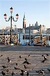 Front de mer et de San Giorgio Maggiore, Venise, Italie