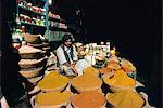 Spices and pulses for sale, Swat, Pakistan, Asia