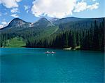 Emerald Lake, Yoho National Park, UNESCO World Heritage Site, British Columbia, The Rockies, Canada, North America