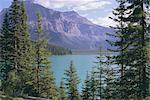 Lac Emerald, Parc National Yoho, patrimoine mondial de l'UNESCO, montagnes Rocheuses, (Colombie-Britannique), Canada, Amérique du Nord