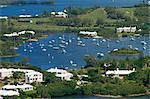 Blick von Gibbs Hill, Bermuda, Atlantik, Mittelamerika