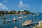 Boats near Hamilton, Bermuda, Atlantic Ocean, Central America
