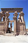 Temple at Philae, UNESCO World Heritage Site, moved when the Aswan High Dam was built, Nubia, Egypt, North Africa, Africa