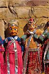 Puppen, Jaisalmer, Rajasthan Zustand, Indien, Asien