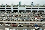 Parking Lot at Bus Terminal, Bangkok, Thailand