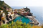 Vernazza, Province de La Spezia, Cinque Terre, Ligurie, Italie