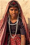 Dhariyawad, Dorfbewohner Rajasthan Zustand, Indien, Asien