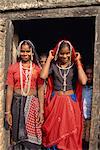 Villageois, Dhariyawad, Rajasthan État, Inde, Asie