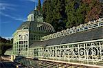 Greenhouse in Botanical Gardens, Arenzano, Liguria, Italy, Europe