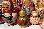 Nesting dolls, Yuzhno, Sakhalin, Russian Far East, Russia, Europe