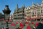 Grand Place, Site du patrimoine mondial de l'UNESCO, Bruxelles, Belgique, Europe