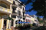 Typical street, Old Town, San Juan, Puerto Rico, Amérique centrale